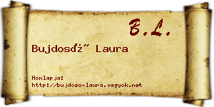 Bujdosó Laura névjegykártya